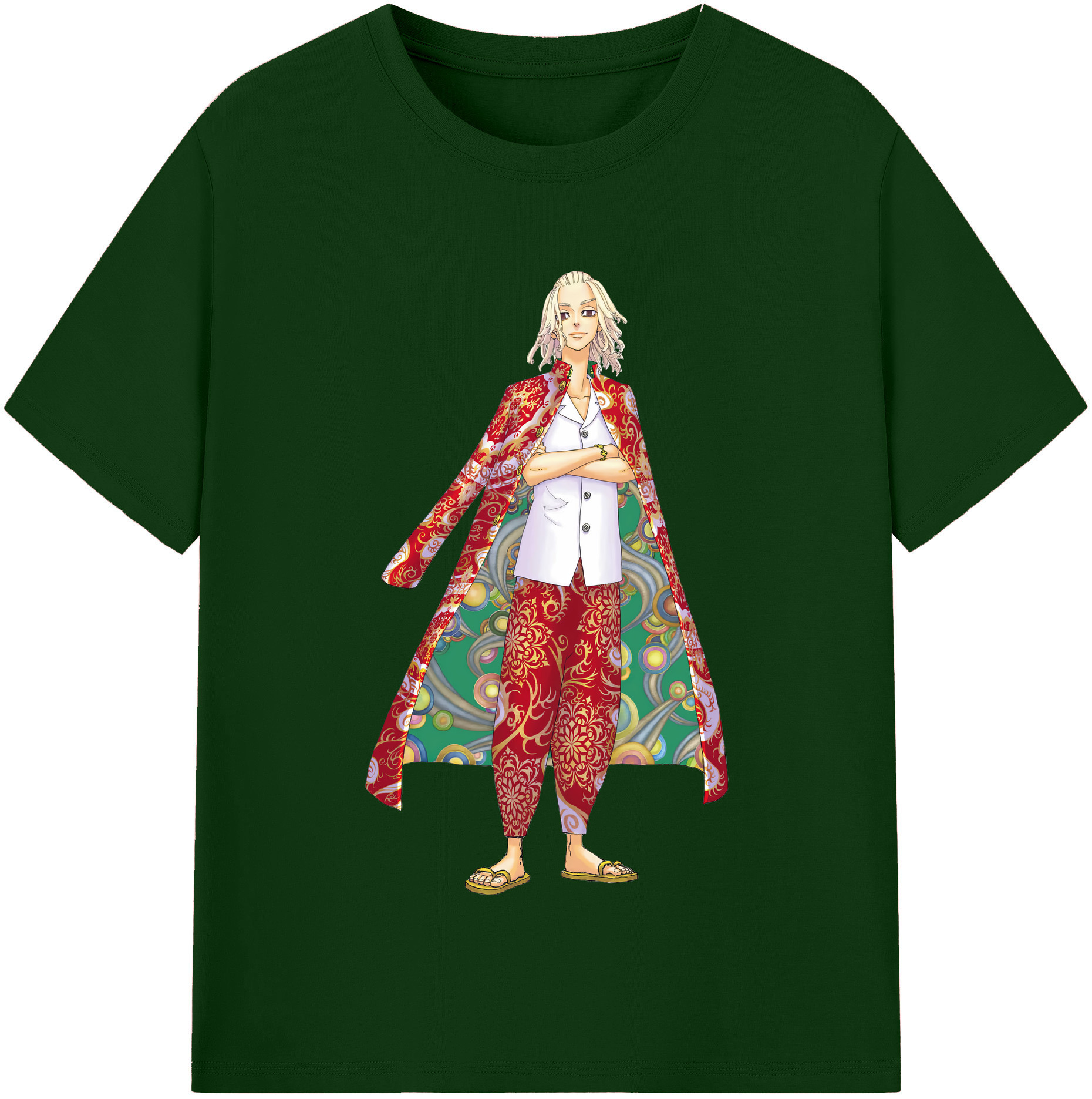 （画像用） 東京リベンジャーズ Tokyo Revengers 綿100％半袖Tシャツ（フロントプリント）